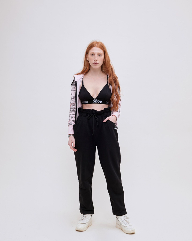 PERLA03 - SHOE pantalone felpa caramella