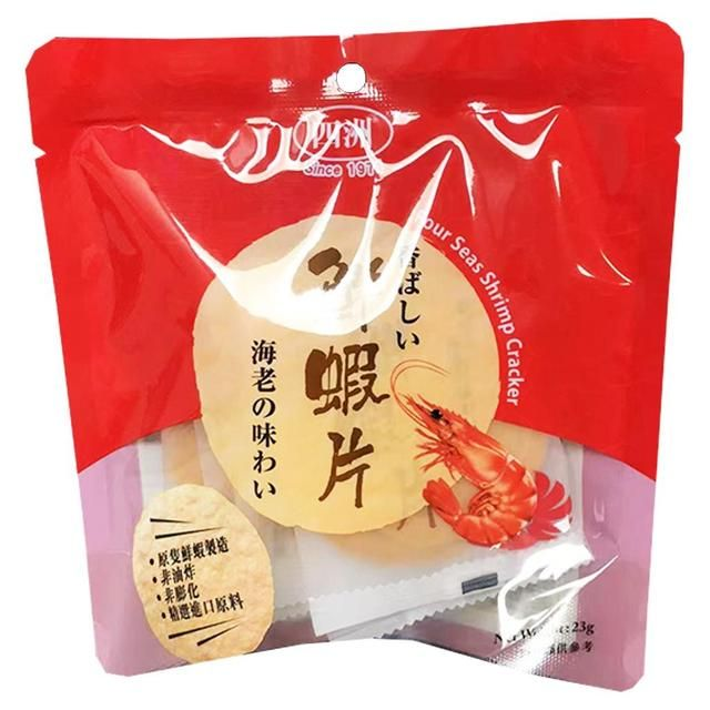 Four Seas Shrimp Cracker 23g ~ 四洲鮮蝦餅 23g