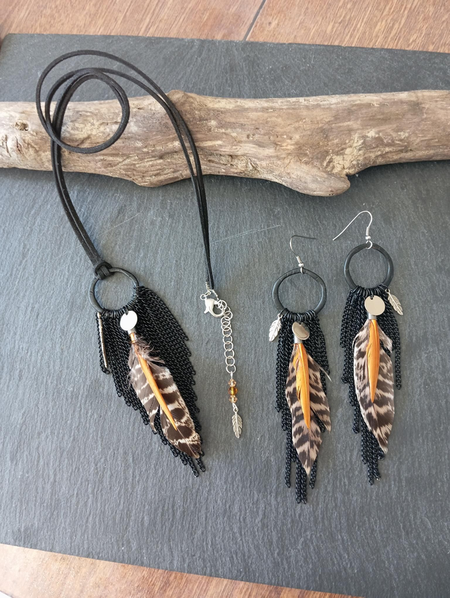 Collection pointe lame d&#039;oie aztèque 