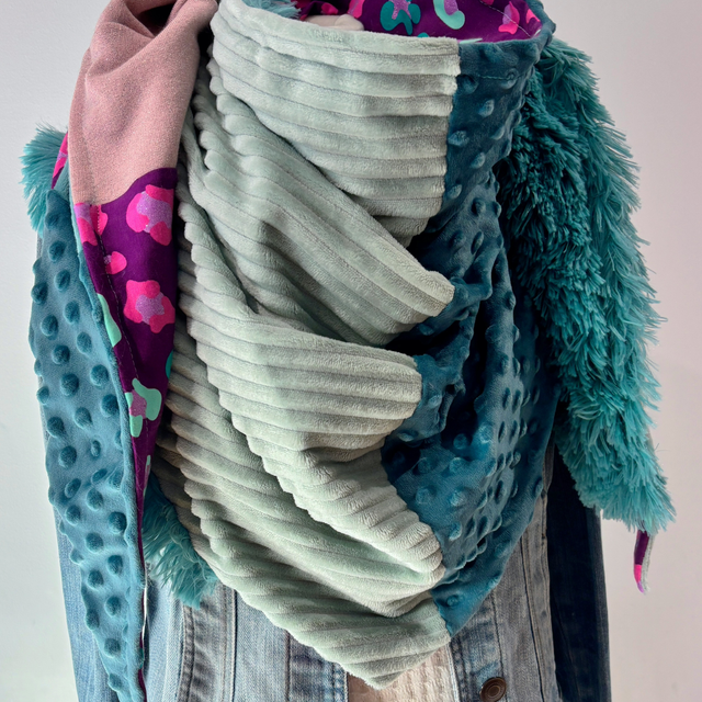 Maxi Chèche Double Patchwork 329