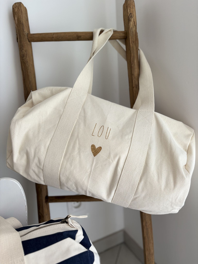 Sac polochon - Naturel 