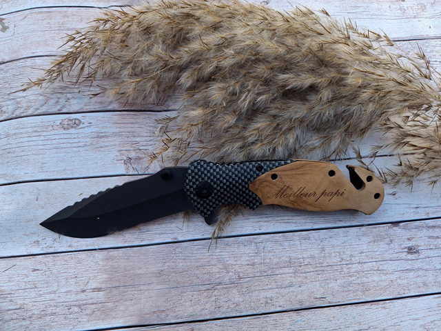 Couteau de chasse personnalisé 