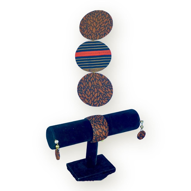 Ensemble Collier, bracelet et boucle d&#039;oreille