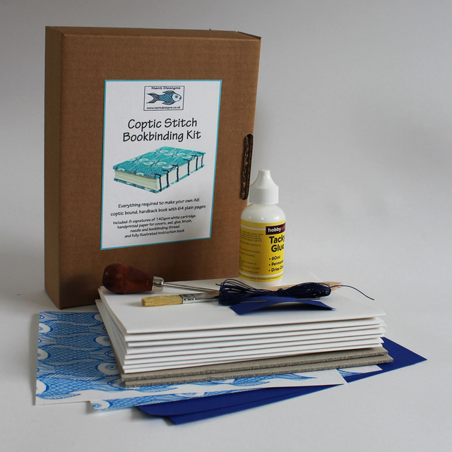 Make an A6 Coptic Bound Book Kit