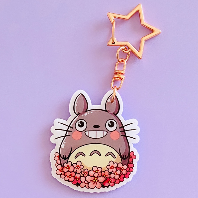 Porte-clés Totoro Sakura