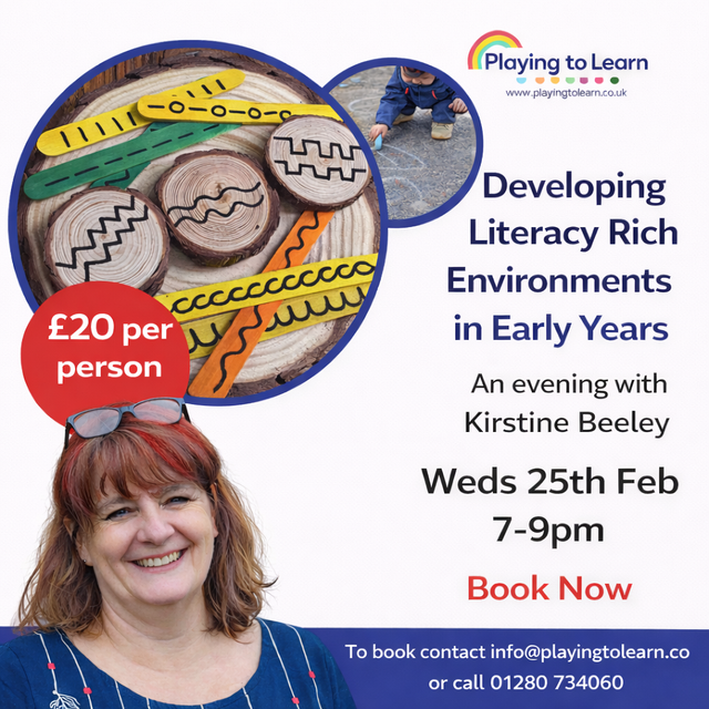 Developing Literacy Rich Environments Webinar - Weds 25th Feb 2026