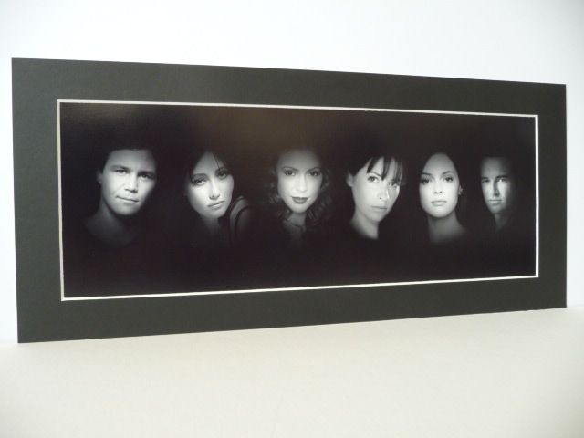 Charmed Cast Black &amp; White Print