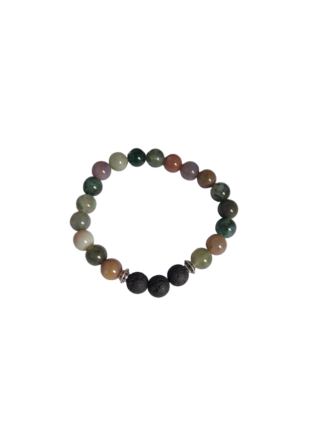 Pierres Agate et Pierre de lave