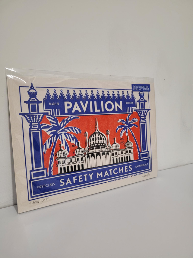 MASHBOX Pavilion Signed Giclée A4 Print - JP-131