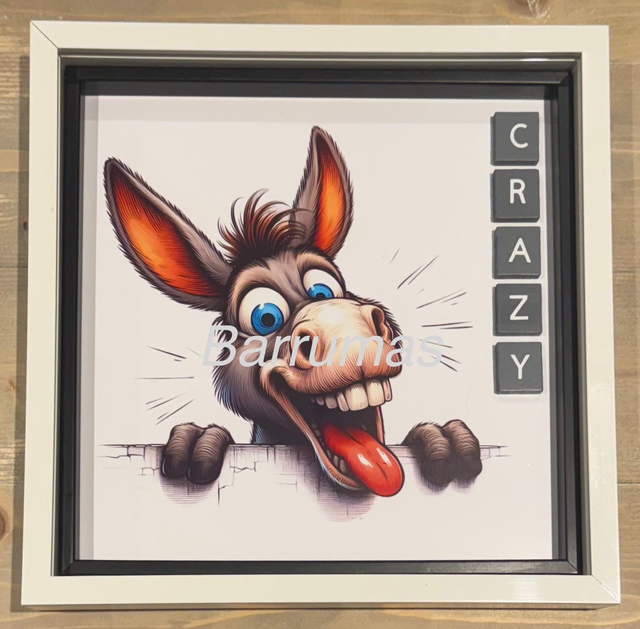 Cartoon Scrabble - Horses… Donkeys… Zebras… Unicorns…