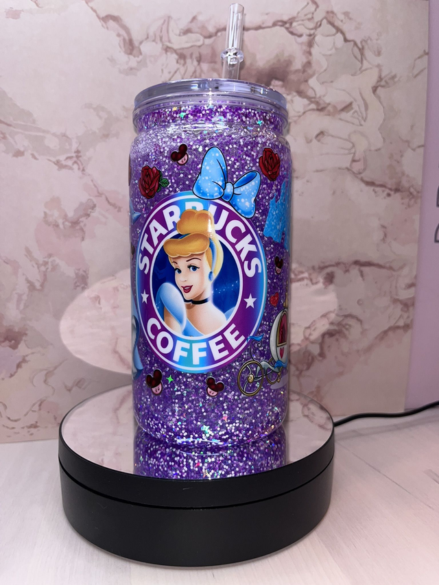 CANNETTE  SNOWGLOBE  BOULE A NEIGE    CENDRILLON