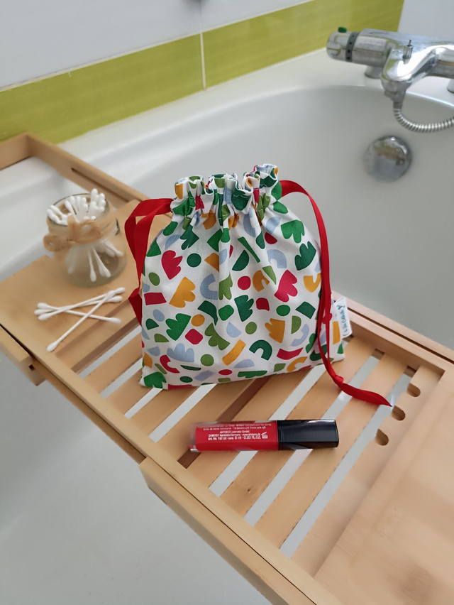 Ensemble de 8 lingettes avec pochon assorti - Art