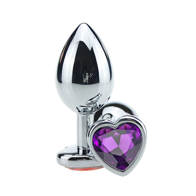 Plug Anal Pequeno Formato Coração