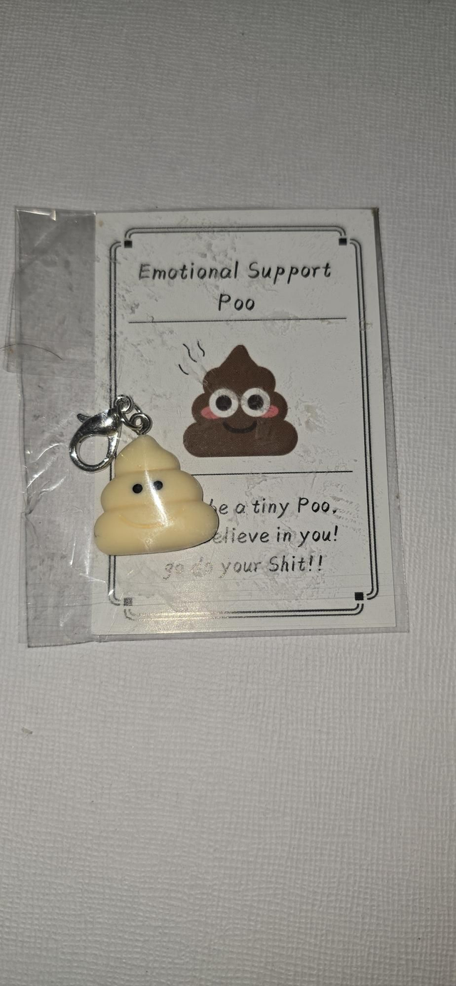 Emotional support poo yellow