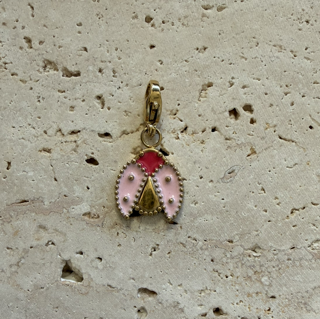 Lieveheersbeestje roze