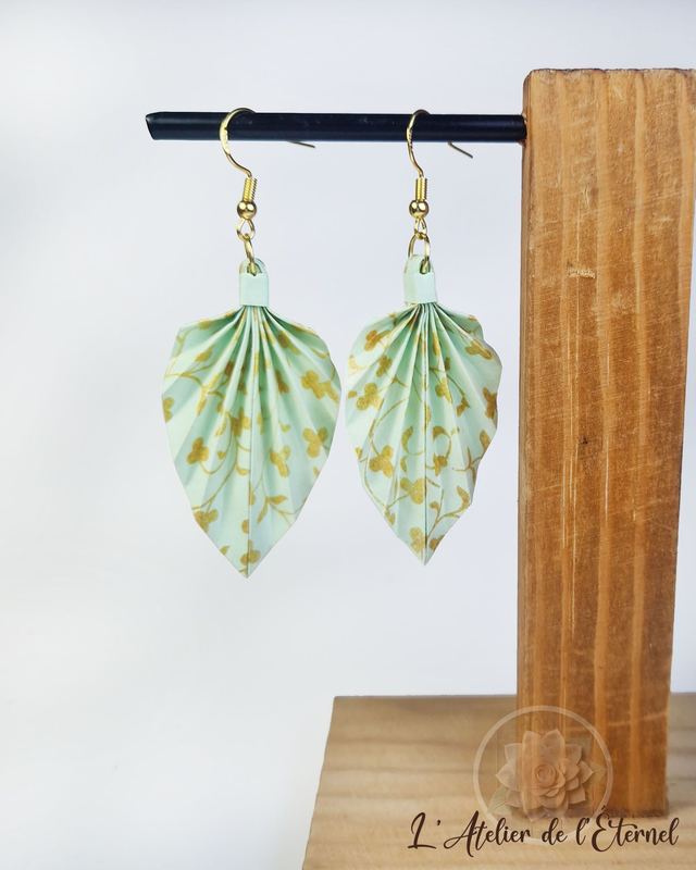 Boucles d'oreilles Leaf - Collection nature