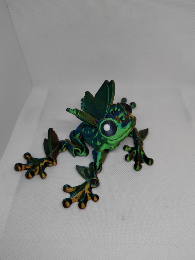 Grenouille avec des ailes