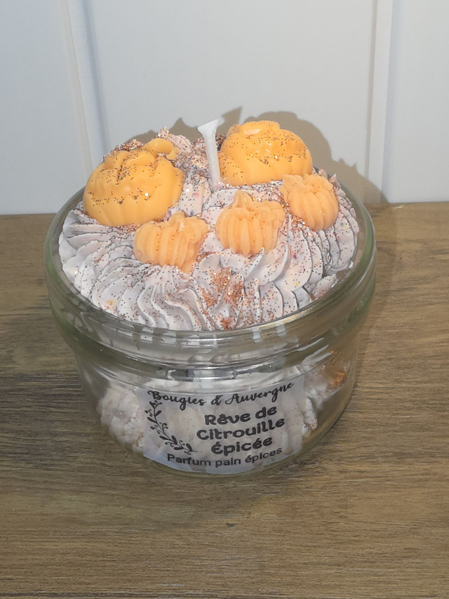 Rêve de citrouille épicé, parfum pain épices