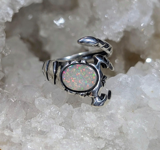 Bague Opale Australienne 