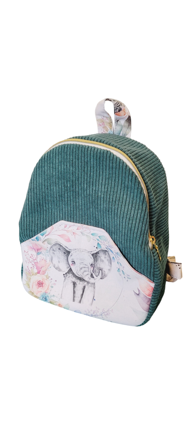 Sac à dos fermeture éclair 