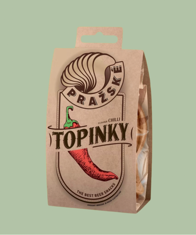 #206 Topinky Chilli Flavour 75g