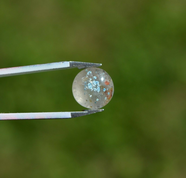 Quartz Medusa Gilalite du Brésil 2,25ct gemstones Paraiba rare mineral brazil