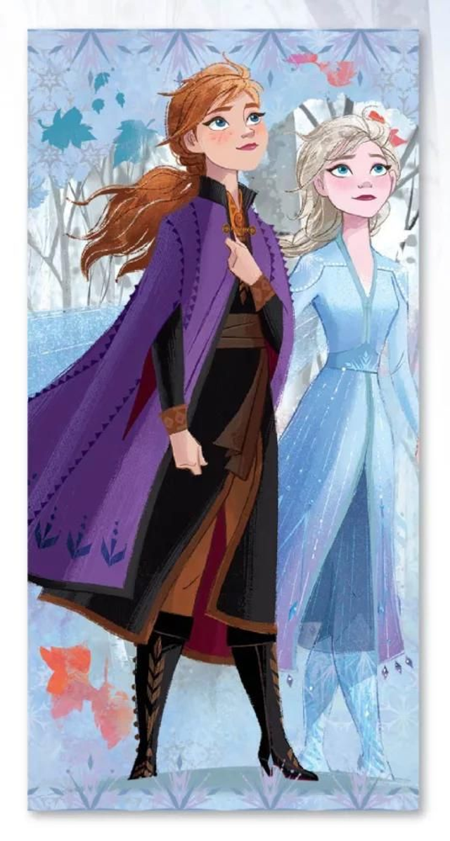Serviette reine des neiges 