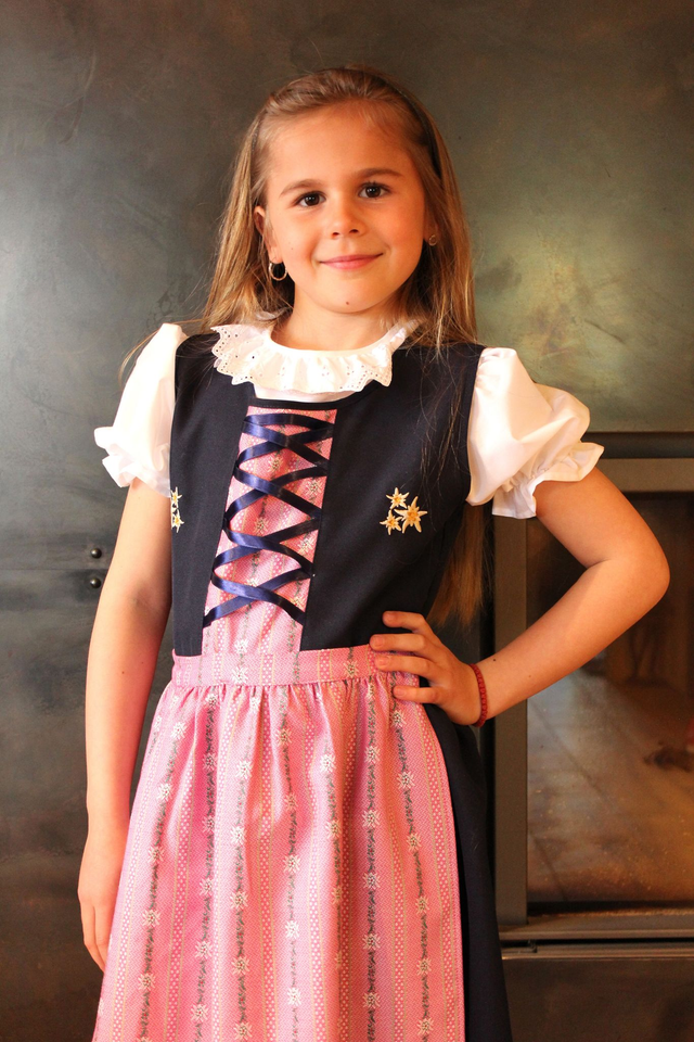 Robe Folklorique Rose