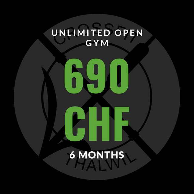Open Gym Unlimited/ 6 Month 
