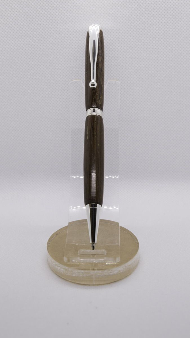 Stylo bille noir en Wengé du Congo