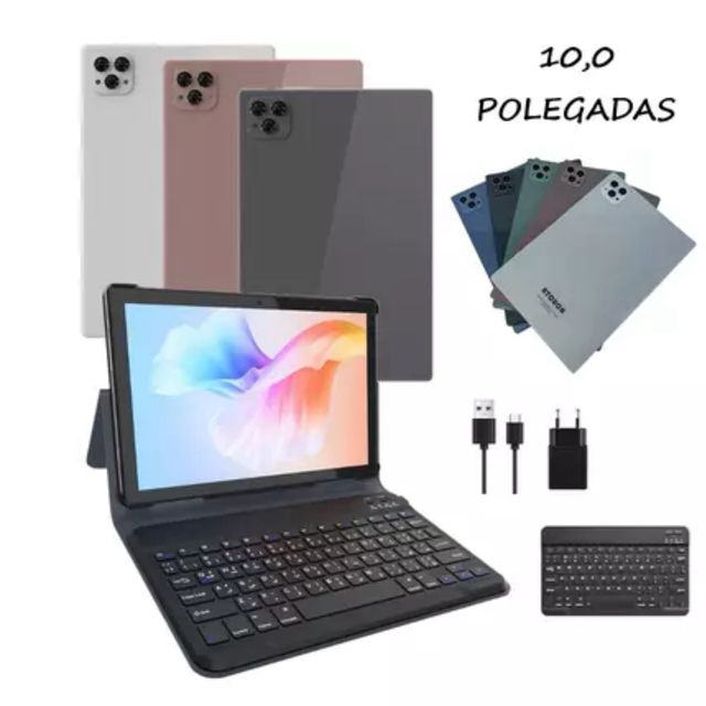 Tablet X19 PRO 64GB 3GB Ram A-touch Tela 10 Polegada 1280x800 px IPS Caneta Fone Teclado Android