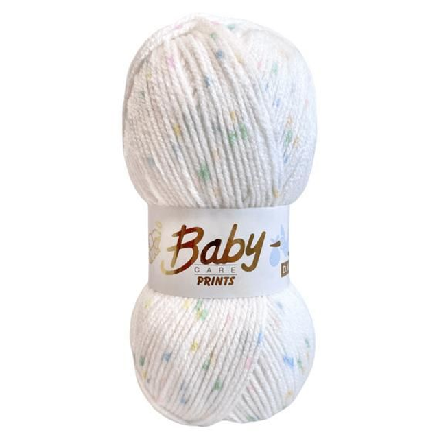Woolcraft Baby Prints DK 100g - 634 Dolly Mixture