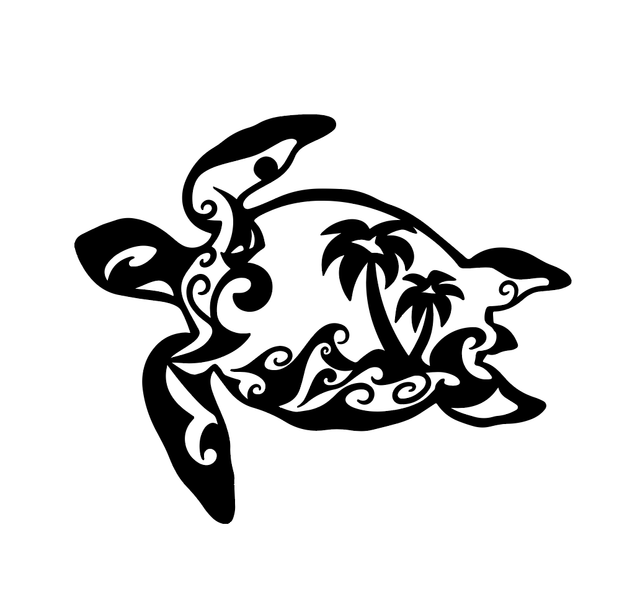 TURTLE SEASCAPE 10CM