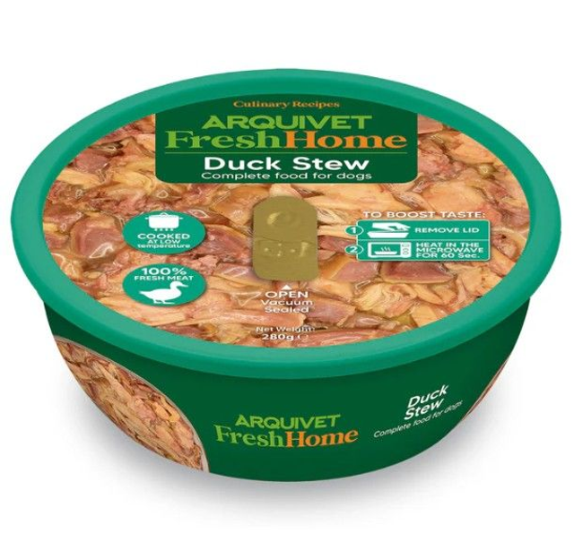 Ragoût de canard / FreshHome - 9 bols x 280 Grs = 2.520 Kg - Arquivet / ARQ1401