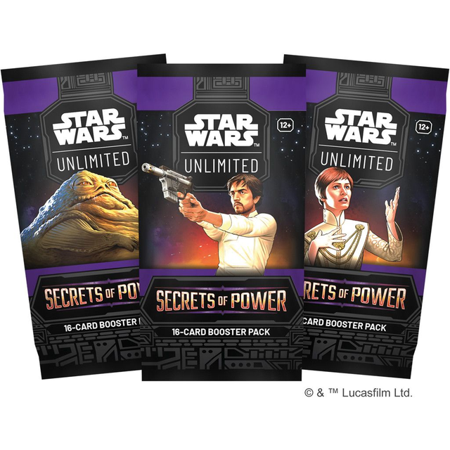 Fantasy Flight Games Star Wars Unlimited Secrets Of Power Booster