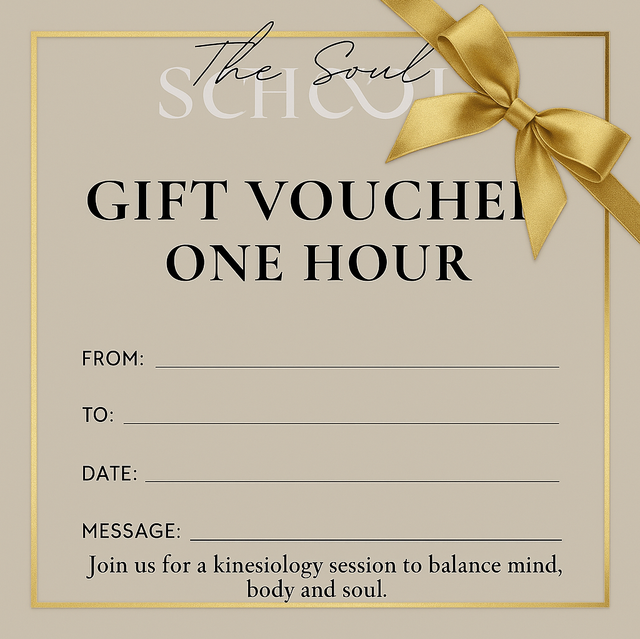 The Soul School Gift Voucher- 1 hour 