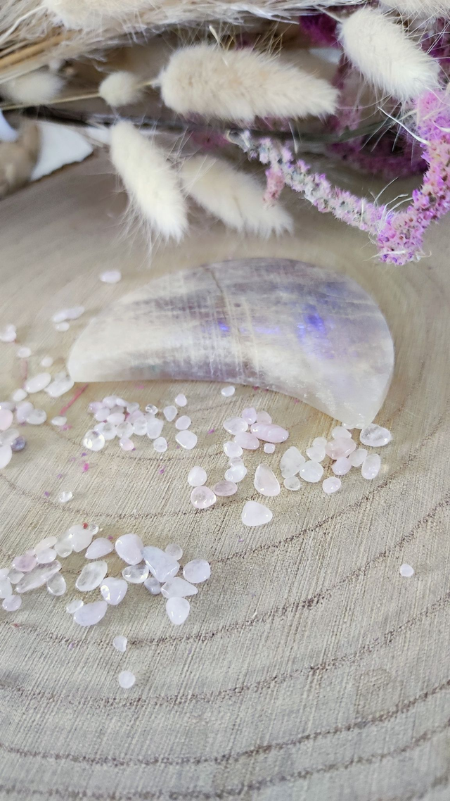 Croissant de lune Pierre de lune AA