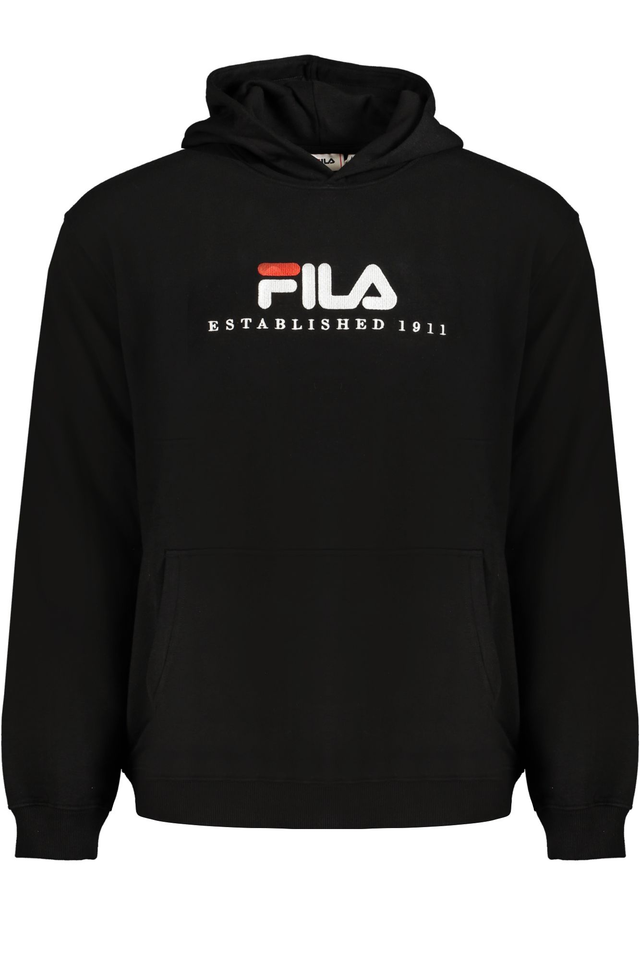 FILA FELPA SENZA ZIP UOMO NERO