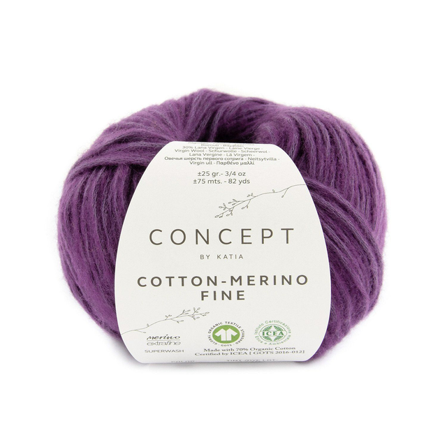 Katia Cotton Merino Fine 