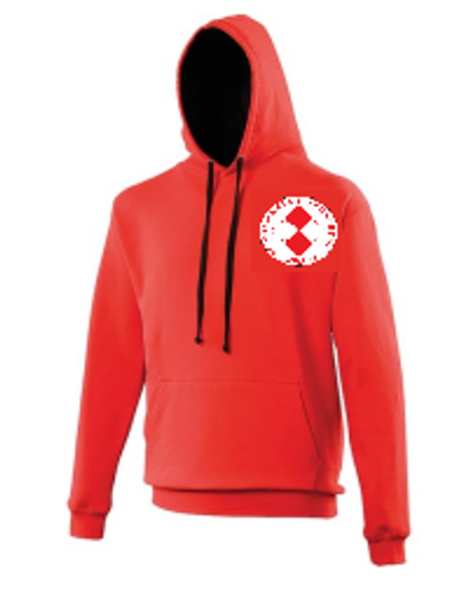 Hoodie - rot - Herren