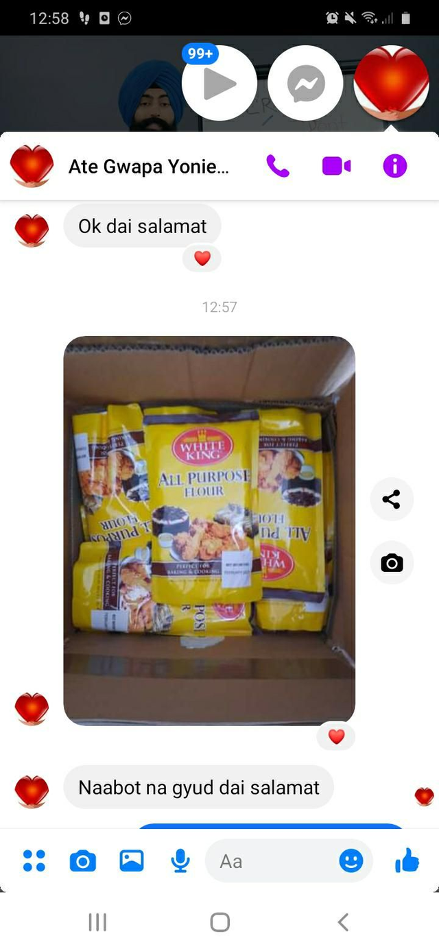 From Customer: Ate Yonie ( Edinburgh)