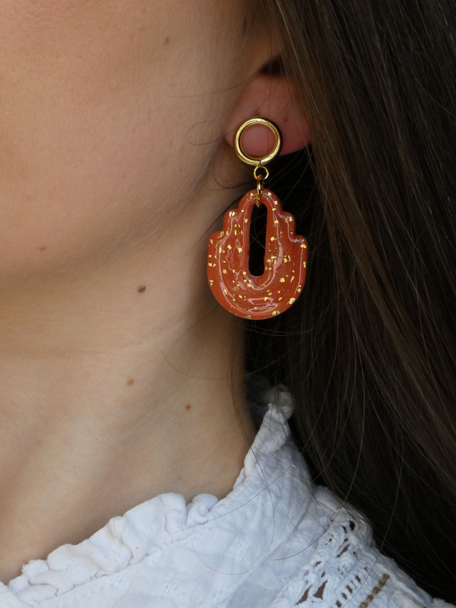 Boucles d'oreilles Ondine