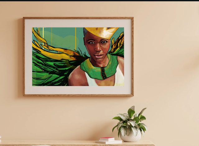 Angel Wings A4 format rigide brillant 