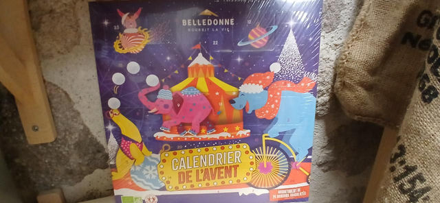 Calendrier de l Avent 24 bonbons chocolatés 