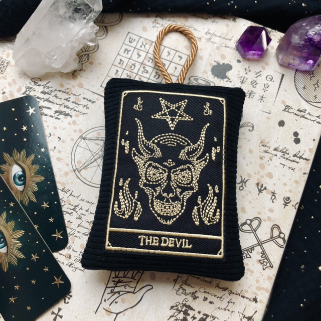Amulette Tarot - Arcane XV - Le diable
