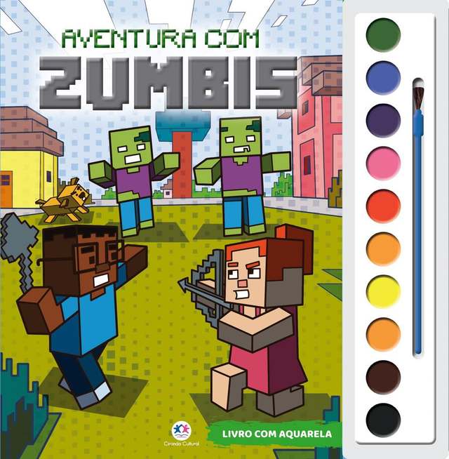 Aquarela Aventura com Zumbis