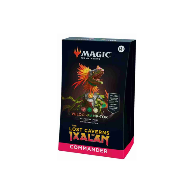 Commander Deck &quot;Veloci-Rampt-Tor&quot; The Lost Caverns of Ixalan English - Magic the Gathering