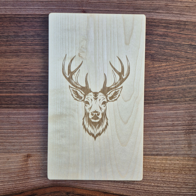 Schneidebrett, Hirsch