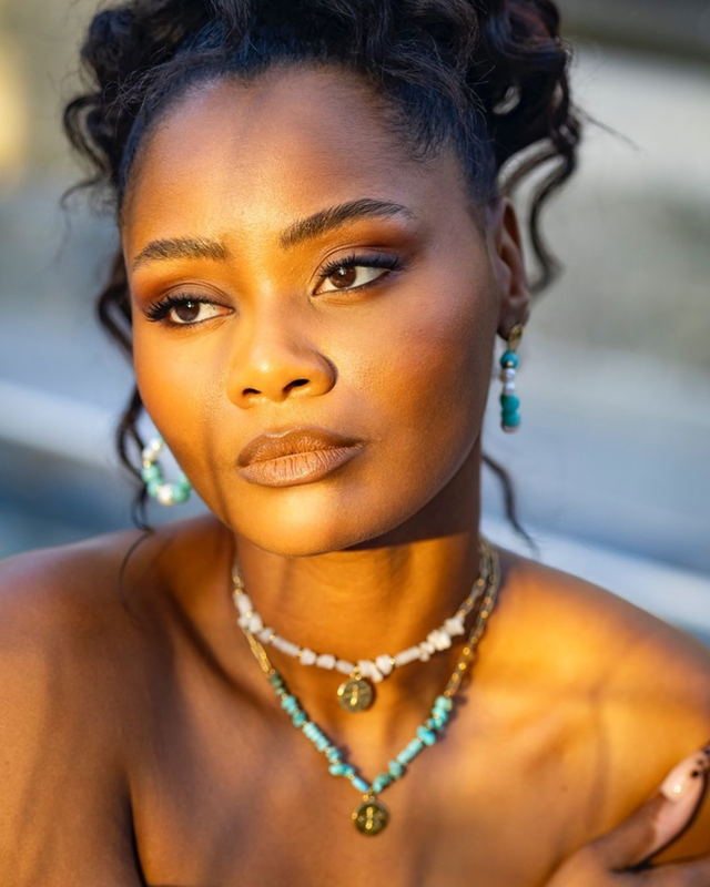 Grand collier coquillages 