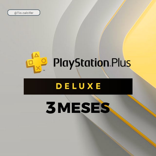 PS Plus Deluxe 3 meses